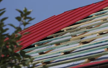 Matching Green corrugated roofing costs